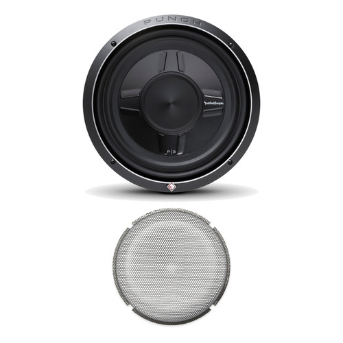 Rockford Fosgate P3SD4-12 12in Subwoofer + P3SG-12 Grille
