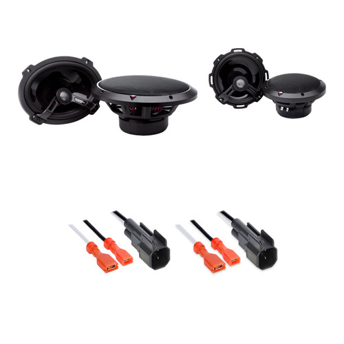 Rockford Fosgate T1675 + T1692 4-Speaker Kit + 72-4572 Harness