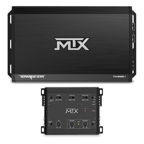 MTX TN10001 Mono Amp + TL-DBE Digital Bass Enhancer