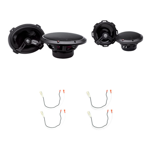 Rockford Fosgate T1675 + T1692 4-Speaker Kit + 72-8104 Harness