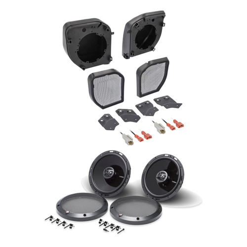 Rockford Fosgate P1650 6.5in Speakers with Ford Bronco Rear Pods