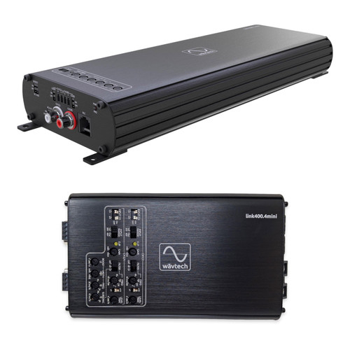 Wavtech link400.4mini + link1000.1mini High-Power 5-Channel Amp System