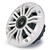 Kicker White Mini Wake Tower Marine Enclosures with Kicker 4" KM speakers. (4 ohm)