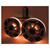 Two Pairs of Wet Sounds REVO6-XSG-SS Gunmetal 6.5" LED Speakers in KMTED Black Enclosures with RGB LED Rings