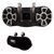 Wet Sounds REV 410 Swivel Clamp Tower Speaker with Wet Sounds Suitz speaker Covers - BLACK