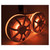 Two Pairs of Wet Sounds REVO6-XSW-SS White 6.5" LED Speakers in KMTED White Enclosures with RGB LED Rings