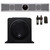 Wet Sounds Package - White Stealth 6 Ultra HD Sound Bar w/ Remote and AS-10 10" 500 Watt Powered Stealth Subwoofer