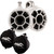Wet Sounds REV 10 Swivel Clamp Tower Speakers with Wet Sounds Suitz speaker Covers - WHITE