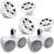 JL Audio MX650-CCX-SG-WLD-B Dual Wake Tower/UTV LED Speaker System Sport White Grill in Kicker 12KMTEDW
