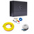 Wet Sounds SYN-DX 2 Full Range Class D Amplifier & Stinger 3-Meter 4-Gauge Amplifier Wiring Kit w/ RCAs