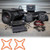 Polariz RZR XP 1000 Complete SSV Works 3 Speaker Plug-And-Play System - Orange