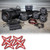 Polariz RZR XP 1000 Complete SSV Works 5 Speaker Plug-And-Play System - Red