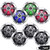 Four pairs of Stinger SEA65RGBS 6.5” Coaxial Speaker With Built-In Multi-Color Rgb Lighting (8 Speakers)