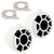 Wet Sounds REV8 White 8" Tower Speakers with Mini Fixed Clamps - Fits 1" to 1 7/8" Pipe