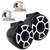 Wet Sounds REV8 Black 8" Tower Speakers with Mini Swivel Clamps - Fits 1" to 1 7/8" Pipe