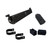 Wet Sounds Stealth 6 Ultra HD Black + UTV Mounting Kit, Slider bracket and Round 1.5" Tube clamp