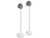Focal Dome 5.1-Channel Speaker System With Sub Air (White) With a Pair of Focal Dome Speaker Stands