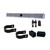 Wet Sounds Refurbished Stealth 10 Ultra HD White Amplified Soundbar with Remote + 2" Pipe Clamps & Sliders