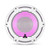JL Audio 10-Inch M6 Marine Infinite Baffle Subwoofer, RGB LED, Gloss White, Classic Grille - SKU: M6-10IB-C-GwGw-i-4