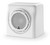 JL Audio 8-Inch M6 Enclosed Subwoofer System, Gloss White, Classic Grille - SKU: M6-8FES-Gw-C-GwGw-4