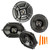 Polk Audio - A Pair Of DB652 6.5" Coaxial and A Pair Of DB572 5x7" Speakers - Bundle Includes 2 Pair