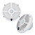 Wet Sounds - Four Pairs Of RECON 6 XW-W RGB LED Recon Series 6.5" 60-Watt RMS Coaxial Speakers With White XW Grilles