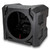 Wet Sounds SS-10BS4 Black 10" Single 4 Ohm Marine Subwoofer with Ported Enclosure and Subwoofer Vent Panel