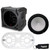 Wet Sounds REVO 10 High Power S4-B 10 Inch 4 Ohm Subwoofer, with Ported Enclosure and White Subwoofer Vent Panel
