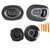 Polk Audio for Dodge Ram Truck 1994-2011 speaker bundle Polk MM692 6X9" and MM522 5.25" Coaxial Speaker System Bundle