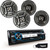 Sony MEX-M71BT Bluetooth CD Marine Receiver Audio package with Polk Audio DB652 6.5" Marine Speakers (2 Pair)