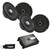 ARC Audio KS-125.2-BX2 Amplifier And Two Pairs of Moto602-HD 6.5" Speakers Compatible With Harley  Motorcycles
