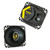 Kicker 46CSC464 - Two Pairs Of CS-Series CSC46 4x6-Inch (100x160mm) Coaxial Speakers, 4-Ohm (2 Pairs)