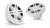 JL Audio M3-770X-S-Gw - M3 7.7" Marine Coaxial Speakers (pair) - Gloss White Sport Grilles