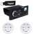 Fusion MS-RA770 Apollo Touchscreen Marine Entertainment System With Two Wireless Remotes For Dual Zones - White