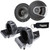 SSV Works For SS-B65U Polaris Slingshot Rear Speaker Pods + Polk MM652 6.5" Marine Rated Coax Speakers