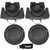 SSV Works X3-USL10U Dual Sub Enclosures Compatible With Polk Audio DB1042SVC Subs For Can-Am Maverick X3 and X3 Max