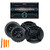 Sony DSX-B700 Bluetooth Media Receiver with Two Pairs Of XS-FB1630 6.5" Speakers