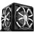 Wet Sounds REVO-12-PSE-XSW Enclosure with a REVO 12" High Power Sub, 12" Passive Radiator & XS White + Stainless Grilles