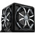 Wet Sounds REVO-12-PSE-XSG Enclosure with a REVO 12" High Power Sub,12" Passive Radiator & XS Black + Stainless Grilles