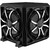 Wet Sounds REVO-12-PSE-XSB Enclosure with a REVO 12" High Power Subwoofer, A 12" Passive Radiator & XS Black Grilles