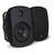 Russound 5" Black Indoor Outdoor Wall Mount or Bookshelf Speaker Bundle 3 pair (6 total)
