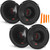 JBL STAGE3 2-Pairs of Stage3627FAM 6.5" 2-Way Coaxial Speakers - No Grills