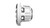 Wet Sounds REVO 6-XSW-SS White XS / Stainless Overlay Grill 6.5 Inch Marine LED Coaxial Speakers (pair) - Used Very Good