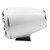 Kicker KMFC8W 8" Flat Mount Loaded Marine Wake Towers with 46KM84L Speakers - White Grills And Enclosures