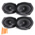 MB Quart - 2-Pairs of Premium PK1-169 6x9" Coaxial Speakers