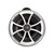 Wet Sounds ICON8B-SMINI 8" Black Tower Speakers with Stainless Steel MINI Swivel Clamps & SYN-DX2 750 Watt Amplifier