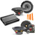 Focal - Pair of Focal Access 165 YE 6.5” 2-Way Component Speakers, Pair of Focal 165AC 6.5" Speakers & Focal AP-4340 Amp