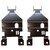 Audiovox SBK-AUDI Accessory Bracket Kit for Select Audi Models (2pc)