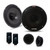 Alpine R-S65C 6.5" Component Speakers With SSV Works JJT-SA065 Speaker Adapters Compatible With Wrangler JL & Gladiator JT