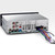 Sony MEX-M72BT Marine CD Receiver with BLUETOOTH and CPS SRC2 Wired Marine Remote for Sony Radios